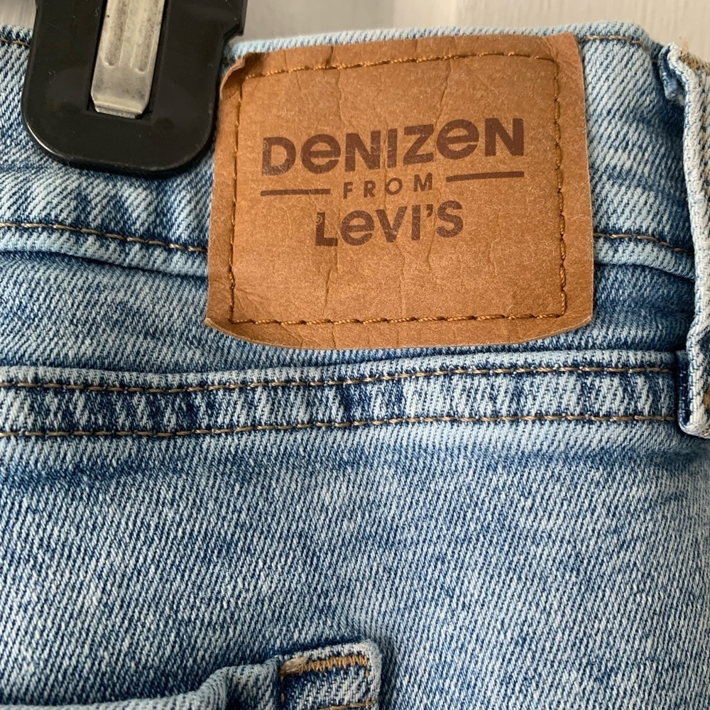 Denizen from Levi’s Cropped Boyfriend Jeans Size 14 Vintage Inspired Stretchy - Picture 6 of 15
